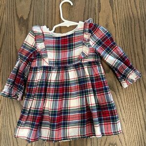 GAP 12-18 m plaid dress